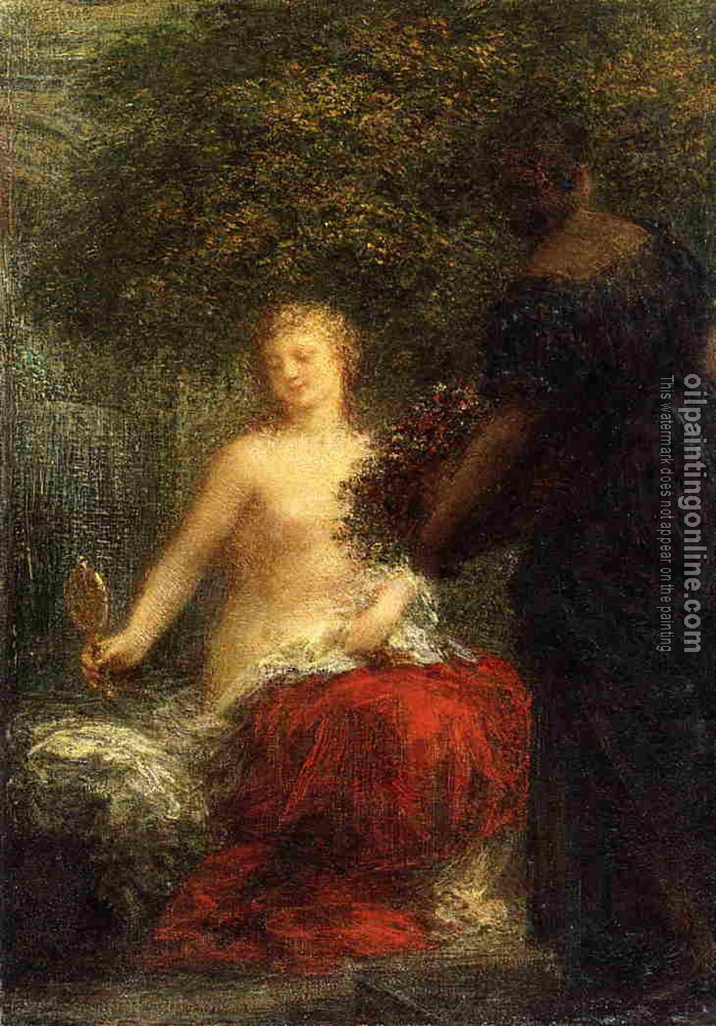 Fantin-Latour, Henri - Woman at Her Toilette